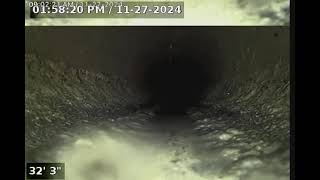 Main sewer line camera scope at 46 pinho avenue carteret nj 07008 [upl. by Amitak]