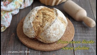 Pane senza lievito e senza glutine fatto in casa [upl. by Ano]