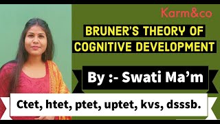 Bruners Theory Of Cognitive Development in Hindi By Swati Mam [upl. by Yokum703]