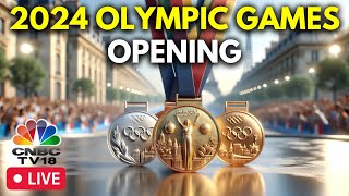 Olympic Games 2024 LIVE Countdown to Paris 2024 Olympics Opening Ceremony  Olympics 2024  N18G [upl. by Dlanod]