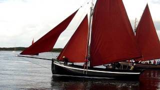 Galway hookers at Cruinniú na mBád 2009 [upl. by Annil599]