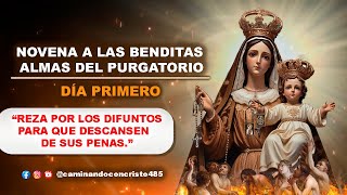 Novena a las benditas almas del purgatorio Día 1 2024 oraciónpoderosa almas [upl. by Harding]