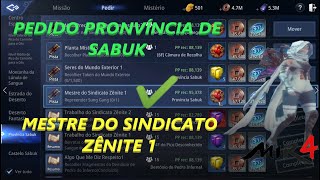 MIR4  Pedido  Mestre do Sindicato Zênite 1  Província de Sabuk [upl. by Noizneb876]