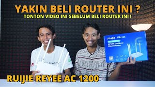 ROUTER MURAH DENGAN MESH TERBAIK   REVIEW RUIJIE RG EW 1200 [upl. by Ardekahs756]