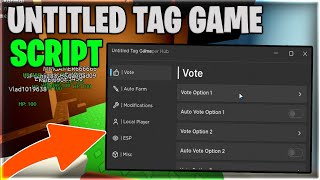 Recode Roblox Untitled Tag Game Script Auto Farm Grab All Coins amp ESP Pastebin 2024 [upl. by Nylave]