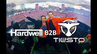 Hardwell B2B Tiësto Drops Only  538 Koningsdag 2016  Throwback Thursday [upl. by Enidanreb]