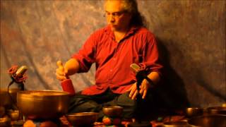 10 min Chakra Meditation SeriesNote A6th Third Eye Chakra with Tibetan Singing BowlsNo Vocals [upl. by Tirrag]