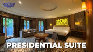 Drayton Manor Hotel  Presidential Suite Room Tour [upl. by Odele582]