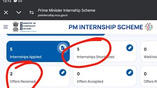 pm intership opportunities in 2024 offer letter receivedpm internship opportunity [upl. by Dudden]