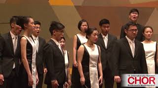 ONE Chamber Choir Singapur The Emigrant INTERN KAMMERCHORWETTBEWERB MARKTOBERDORF 2017 [upl. by Kinemod784]