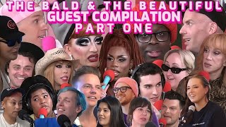 Funniest Part From Each Guest Episode Part 1 The Bald amp The Beautiful Compilation  Trixie amp Katya [upl. by Dyolf]