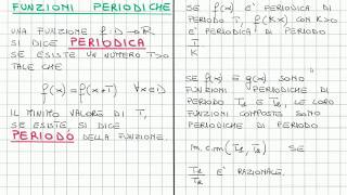 Come determinare il periodo di una funzione [upl. by Orten]