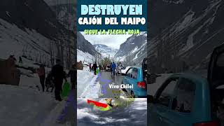 Caribeños destruyen Cajón del Maipo [upl. by Adnerak]