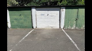 Single garage is being offered for sale just behind a block of flats on Plumstead Common Road SE18 [upl. by Keram]