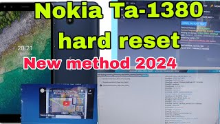 Nokia Ta1380 hard reset new methodnokia c1 2nd audition hard reset fixnokia 1380 full reset 2024 [upl. by Butta]