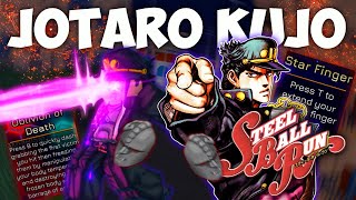 NEW JOTARO KUJO in SBR YBA [upl. by Uranie]