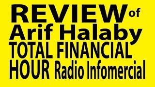 Review of Arif Halaby Total Financial Hour [upl. by Carolyn]