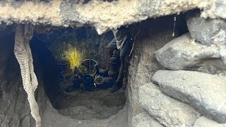 We opened an underground vault while surveying an archaeological area [upl. by Lachish]