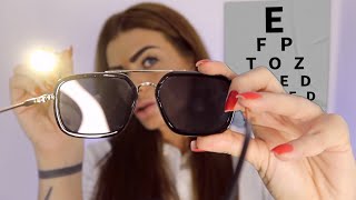 ASMR Optician Roleplay  Trying Different Pairs of Sunglasses On You 🔦🕶 [upl. by Delle797]