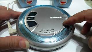 Panasonic SLSX430 PORTABLE CD PLAYER [upl. by Karie320]