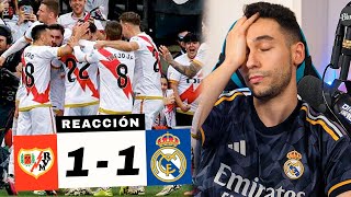 REACCIONES DE UN HINCHA Rayo Vallecano vs Real Madrid 11 HORRIBLE PARTIDO [upl. by Asirb]