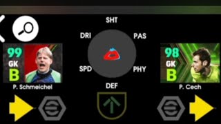 Compared Goal Keeper P schmeichel VS P Cech [upl. by Suilenrac]