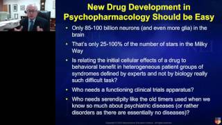 Stephen Stahl  Future of Psychopharmacology  Is New Treatment Innovation “Dead” [upl. by Orapma]