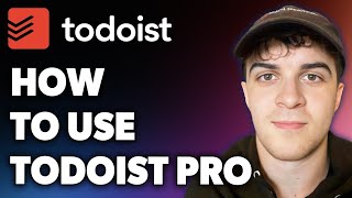 How to Use Todoist Pro Full 2024 Guide [upl. by Annaeg]