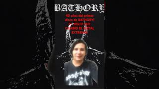 bathory anniversary 40years blackmetal thrashmetal speedmetal [upl. by Dorion]