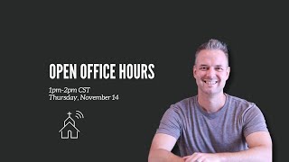 Open Office Hours Nov 14 2024 [upl. by Feingold546]