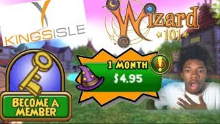 5 Wizard101 MEMBERSHIP [upl. by Petr]