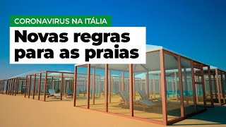 🏖 NOVAS REGRAS PARA IR NA PRAIA NA ITÁLIA [upl. by Gilpin]