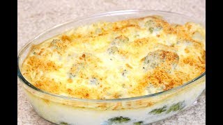 BRÓCOLIS GRATINADO DELICIOSO FÁCIL E RÁPIDO Isamara Amâncio [upl. by Llebanna]