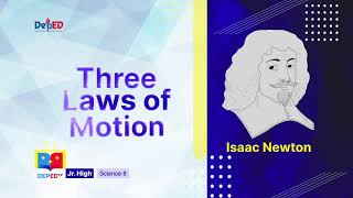 Grade 8 Science Q1 Ep3 Newton s Laws of Motion [upl. by Enyawad713]