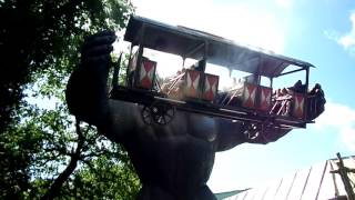 Bobbejaanland 2016 King Kong Offride [upl. by Wiersma]