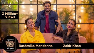 Social Media Star With Janice S03  E03 ZakirKhan amp Rashmika Mandanna [upl. by Ellerud]