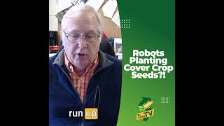 Robots Planting Cover Crop Seeds [upl. by Aniahs]