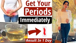 How to Get Periods Immediately In 1 Day  Effective Home Remedy For Irregular Periods  Fat to Fab [upl. by Armalda217]