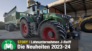 Lohnunternehmen Reiff Neuheiten und Newsupdate 202324  Teil 1  Fendt Traktoren [upl. by Naugan486]