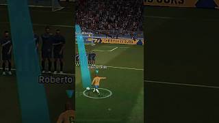 Roberto Carlos Freekick🥶 efootball efootball2025mobile shorts [upl. by Eceryt]