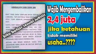 WAJIB KEMBALIKAN DANA 24 JUTA JIKA TIDAK MEMILIKI USAHA [upl. by Nerrad32]