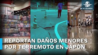 Las impresionantes imágenes del terremoto en Japón que provoca alerta de tsunami [upl. by Nnaylrebmik66]