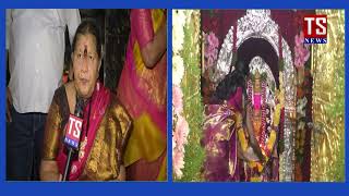 TS NEWS I Dasara Navaratri CelebrationsI Bala Tripura Sundari I Renuka Yelamma Temple I [upl. by Otho893]