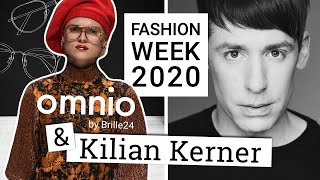 OMNIO by Brille24 Kollektion amp Kilian Kerner auf der Berliner Fashion Week [upl. by Neimad]