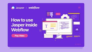 How to use Jasper inside Webflow [upl. by Sharline]