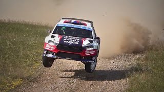 ERC Rally Hungary 2024  BestOf FLAT OUT [upl. by Drofla]