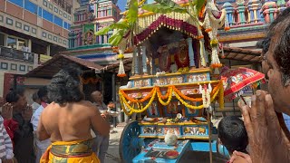 Ratha Saptami Sri Devi Draupadi an Arjuna theruu rathayatra rathasaptami rathasaptamipooja [upl. by Amato]