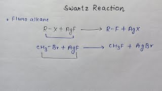 Trick to learn Swartz reaction  All naming reaction Class 12  Naming reaction tricks [upl. by Aenneea]