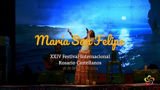 María San Felipe  Mi morenito XXIV Festival Internacional Rosario Castellanos [upl. by Aneekas]