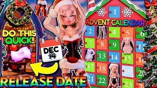 CHRISTMAS UPDATE Release TIME Do THIS QUICK Everything You NEED To KNOW  Dress to Impress [upl. by Hesler]